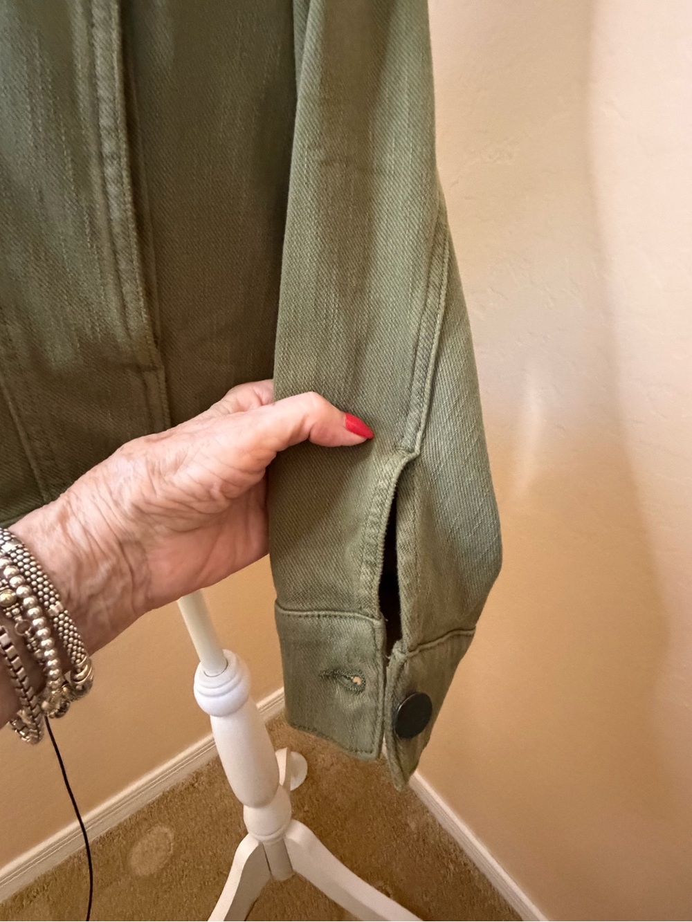 Olive Jean Jacket - Picture 4 of 10
